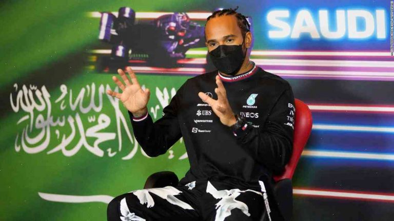 Lewis Hamilton 'not comfortable' racing in Saudi Arabia